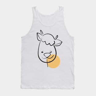 cute cow Tank Top